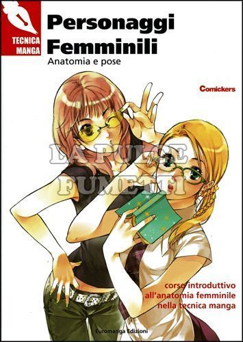 TECNICA MANGA - PERSONAGGI FEMMINILI - ANATOMIA E POSE